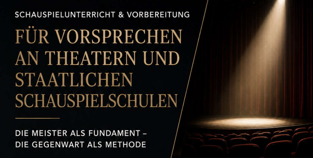 Schauspiel Coaching